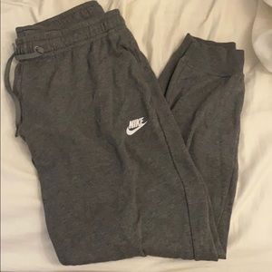 Nike women’s grey joggers